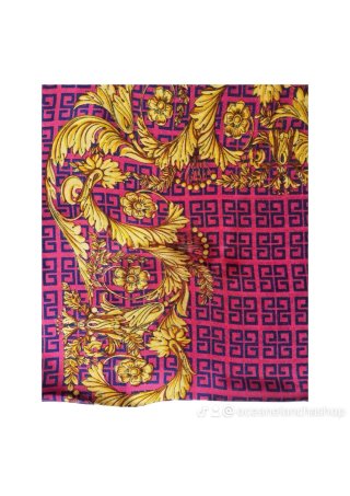 Sciarpa fucsia, sciarpa stampata, sciarpa da donna