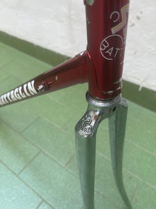 Cuadro Horquilla Bicicleta Carretera Battaglin 53
