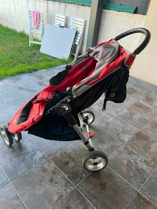 Silla de paseo City Mini roja