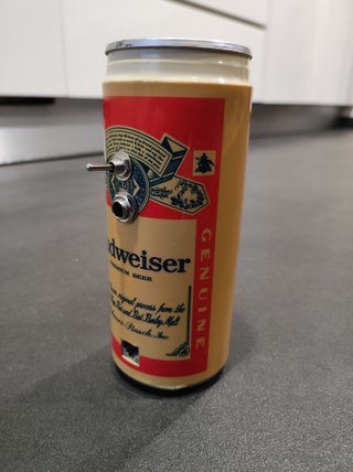 Telefone Cerveza Budweiser Microfone