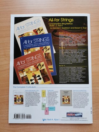 Libro de Contrabajo All for Strings - Libro 3