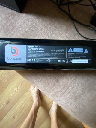 Barra de sonido y subwoofer Home Cinema