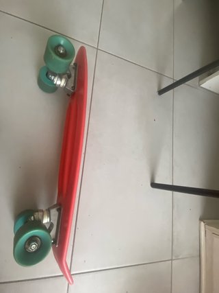 Skate naranja para niños