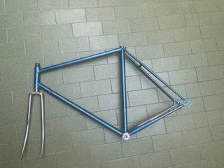 Cuadro Horquilla Bicicleta Carretera Vintage 54