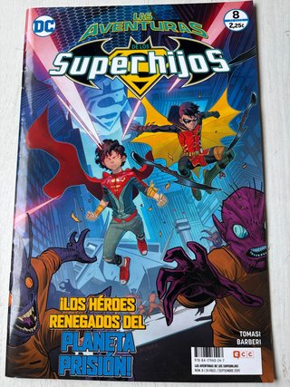 Las aventuras de los Superhijos núm. 08