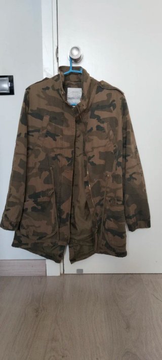 Chaqueta militar camuflaje