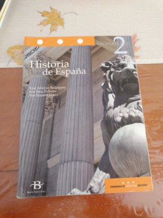 Historia de España segundo curso de Bacharelato
