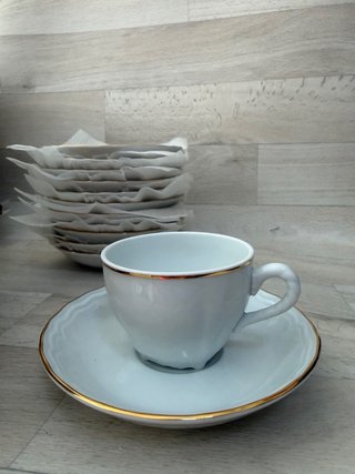 Vajilla Porcelana Bidasoa Oro Blanco