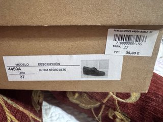 Zapatos de baile gallego negros