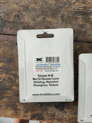 Rondanas KCNC para Bicicleta