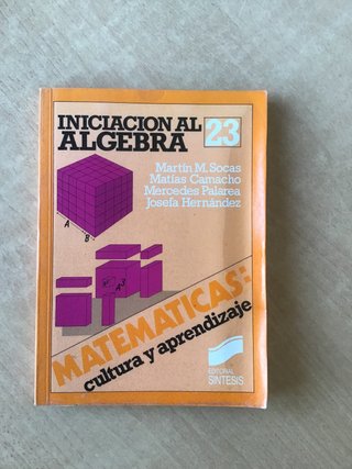 Iniciación al Álgebra