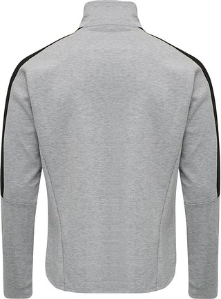 Chaqueta Hummel gris y negra cremallera