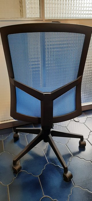 Silla de oficina giratoria Ofiprix azul