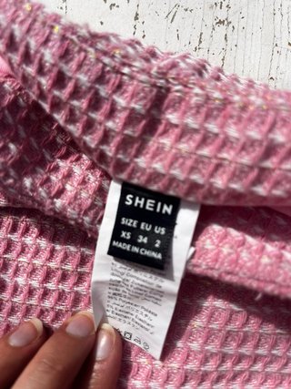 Conjunto de 2 piezas chaqueta y falda corta