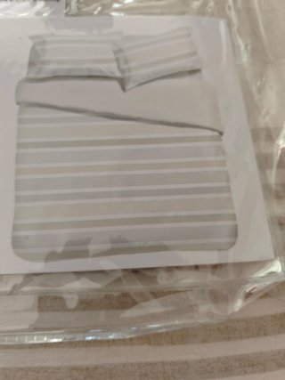 Funda Nórdica Cama 90cm Beige y Gris
