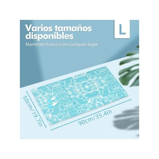 Pawtasy cama refrescante perros 90x50 cm