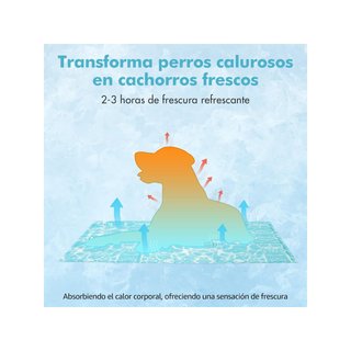 Pawtasy cama refrescante perros 90x50 cm