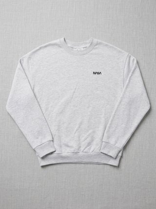 Sudadera NASA H&M Gris Talla S
