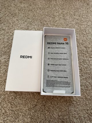 TOTALMENTE NUEVO Redmi Note 15 Xiaomi NFC 6000mAh
