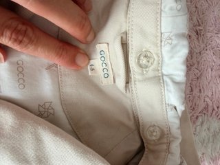 Gabardina niña Gocco beige con capucha