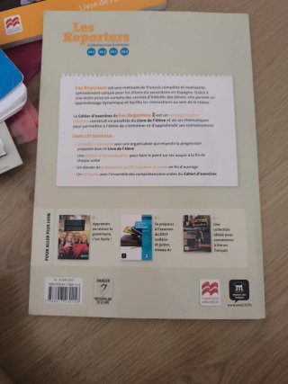 Les reporters 2 - A1.2 -Cahier d'exercices + CD