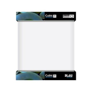 Blau Aquaristic Cubic Panoramic acuario cristal