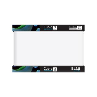 Blau Aquaristic Cubic Panoramic acuario cristal