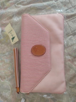 Cartera Marisma Mujer Rosa y Blanca Nueva