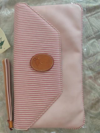 Cartera Marisma Mujer Rosa y Blanca Nueva