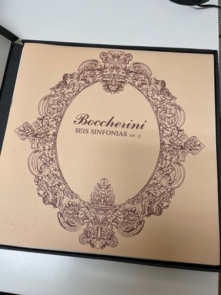 Luigi Boccherini Sinfonías Vinilo Philips