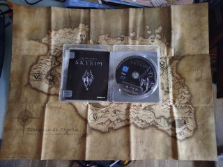 Juego PS3 The Elder Scrolls V: Skyrim + Mapa