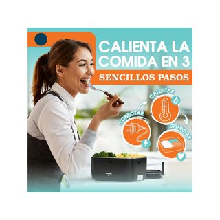 TRAVELISIMO fiambrera eléctrica 1,8L acero