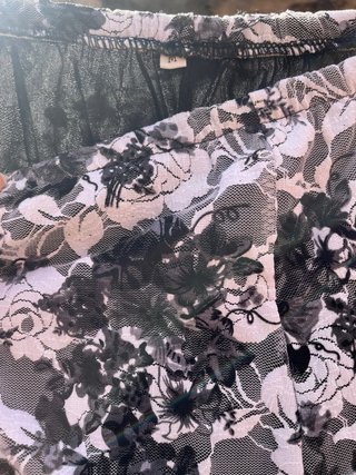 Falda larga estampada floral