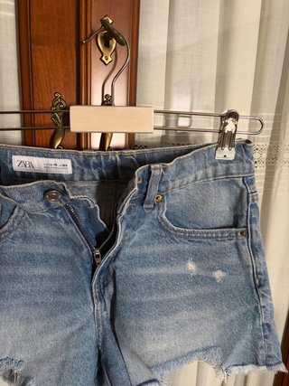 Shorts vaqueros desgastados