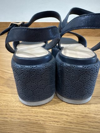 Sandalias ANTEA Piel T38 Azul