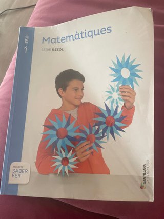 Matemàtiques, 1o ESO catalán santillana