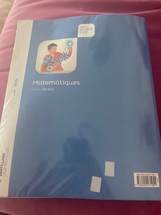 Matemàtiques, 1o ESO catalán santillana