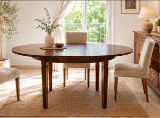 Mesa extensible madera maciza Banak Importa
