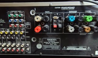 Amplificador Onkyo TX-SR600E Plata