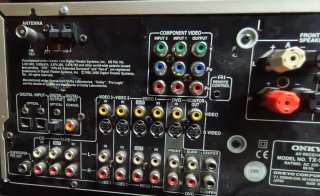 Amplificador Onkyo TX-SR600E Plata