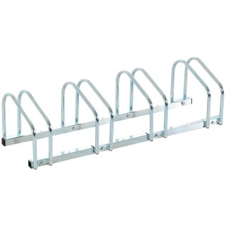 Soporte Bicicletas Acero 4 Unidades