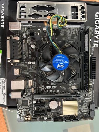 Placa Base ASUS H110M-D + Intel i5-6500 + 4GB DDR4
