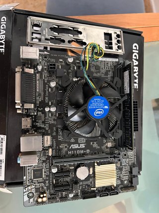 Placa Base ASUS H110M-D + Intel i5-6500 + 4GB DDR4