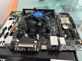 Placa Base ASUS H110M-D + Intel i5-6500 + 4GB DDR4