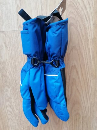 Guantes Nieve Wedze Talla 10 Años Azul