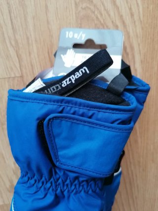 Guantes Nieve Wedze Talla 10 Años Azul