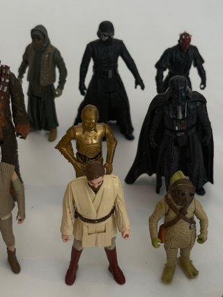 Lote 13 Figuras Star Wars Hasbro