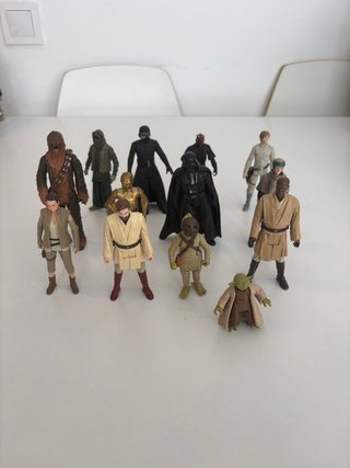 Lote 13 Figuras Star Wars Hasbro