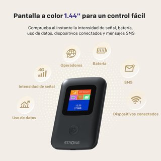 SIN ABRIR Router Wifi Portátil con SIM