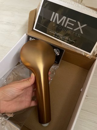 Alcachofa Ducha IMEX Oro rosa cepillado